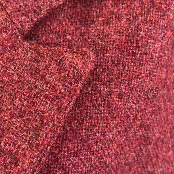 The Edinburgh Woolen Mill Wool Burgundy Blazer 14 - Picture 2 of 6
